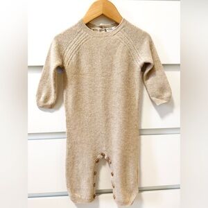 Max Studio 100% Cashmere Baby One Piece - Size: 6-9mo. - Like New!